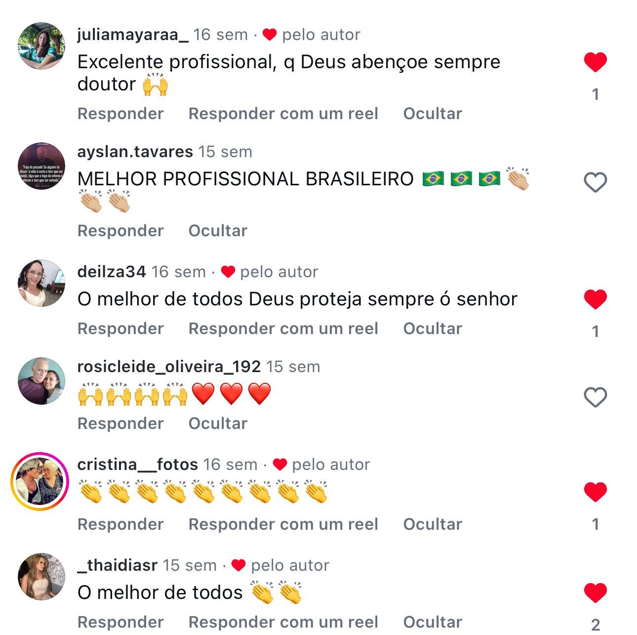 Depoimento de paciente do Dr. Marcelo Andrade — 12